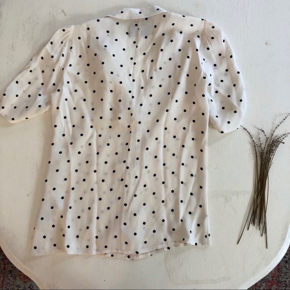 Reformation Imogene Top in Polkadot - Picture 4 of 7